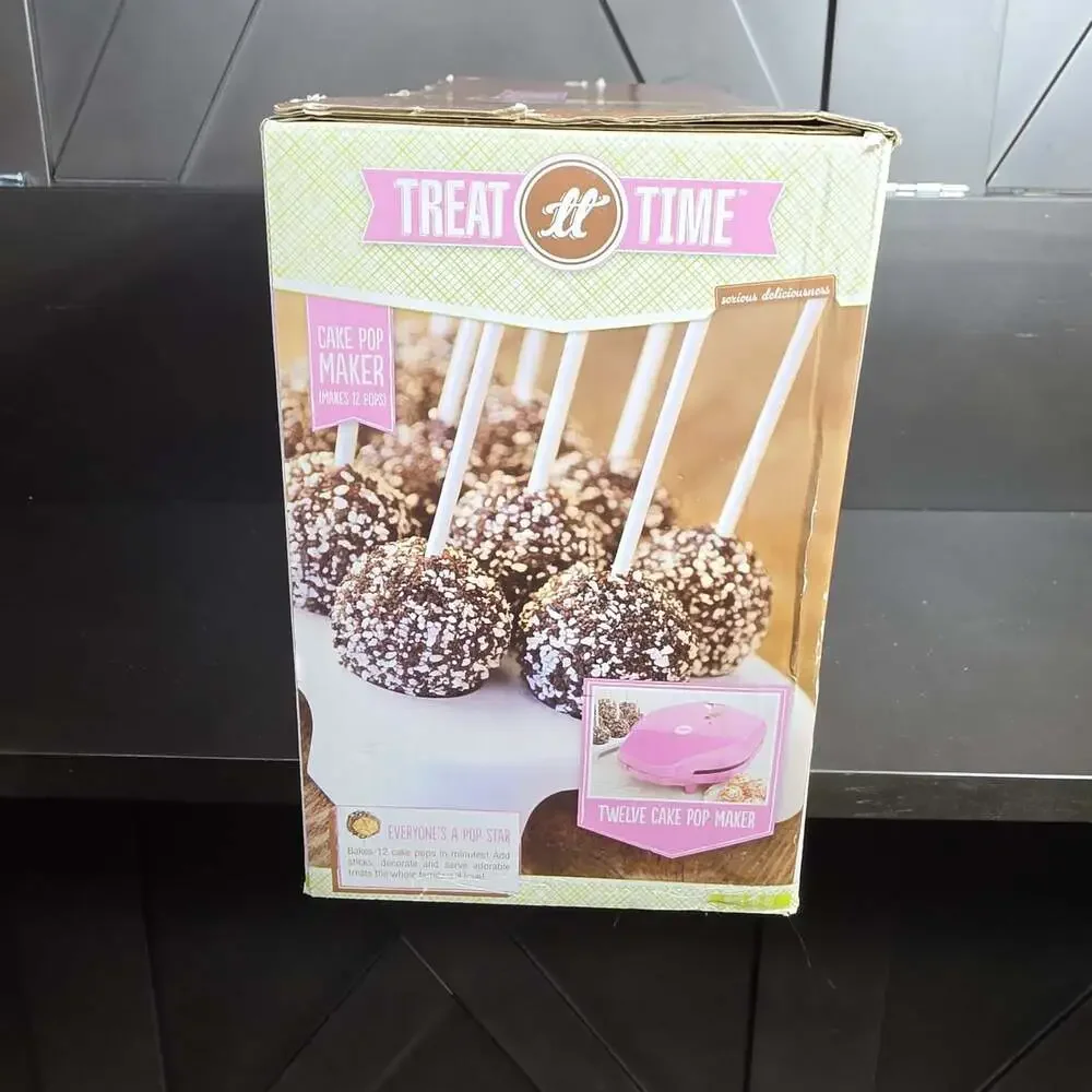 Treat Time Cake Pop Maker New In Open Box Baking